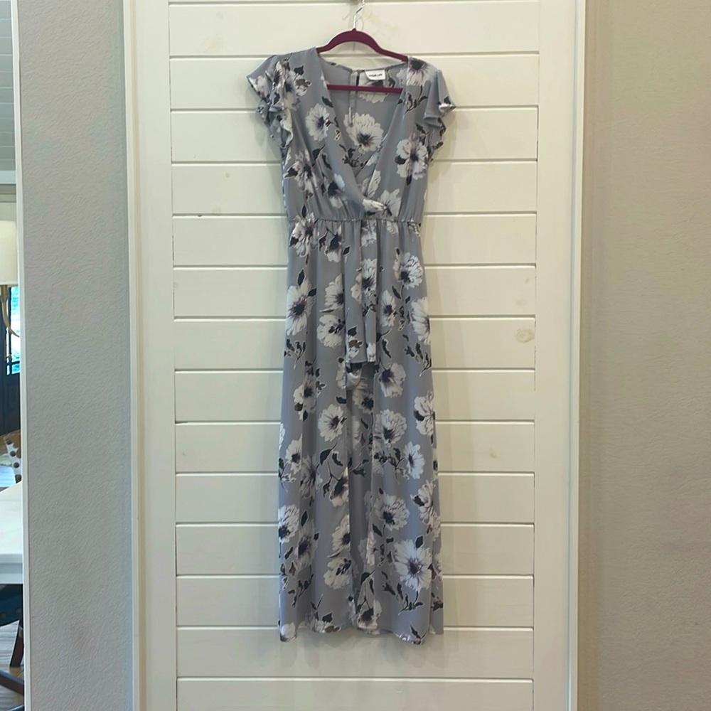 Super cute High/Low Dress Romper. Worn twice.